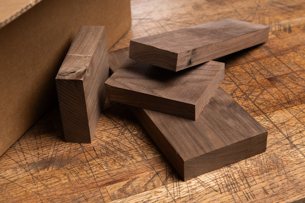 Hardwood Craft Bundle – 12LB of Premium Wood Pieces