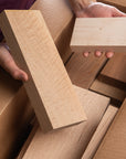Hardwood Craft Bundle – 12LB of Premium Wood Pieces