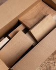 Hardwood Craft Bundle – 12LB of Premium Wood Pieces