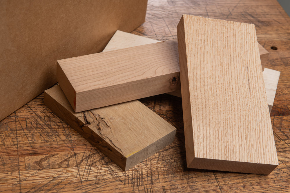 Hardwood Craft Bundle – 12LB of Premium Wood Pieces