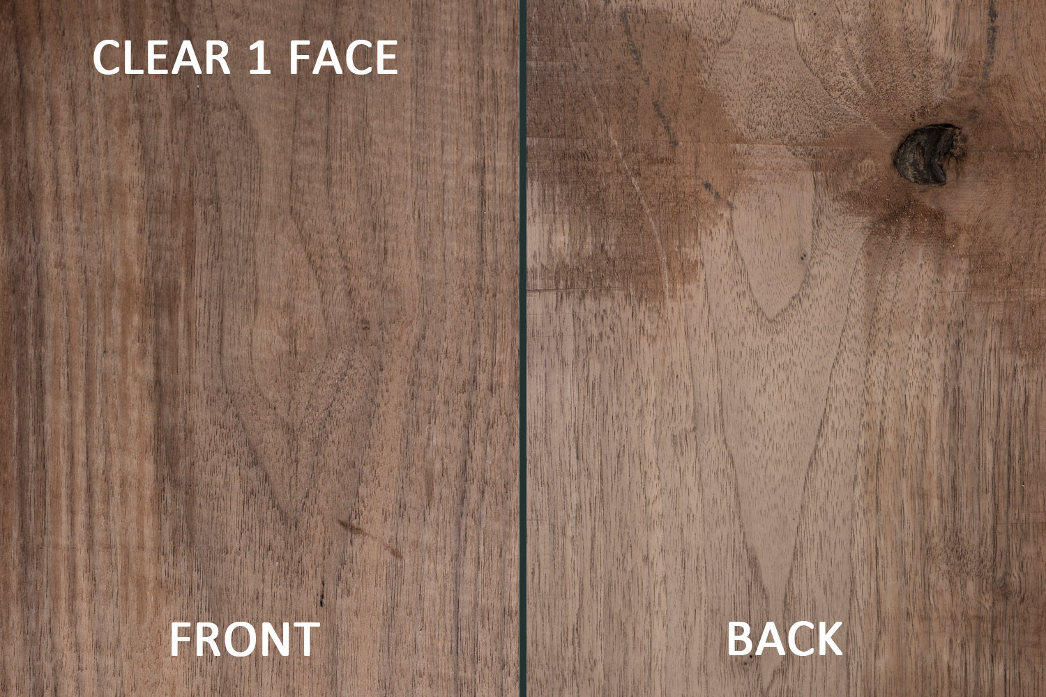Walnut - S3S (Surfaced 3 Sides) 3-Piece Lumber Pack