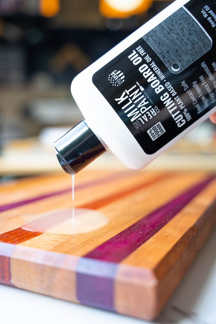 Cutting Board Oil by RMP Co Finishes - Natural Finish for Wood Cutting Boards