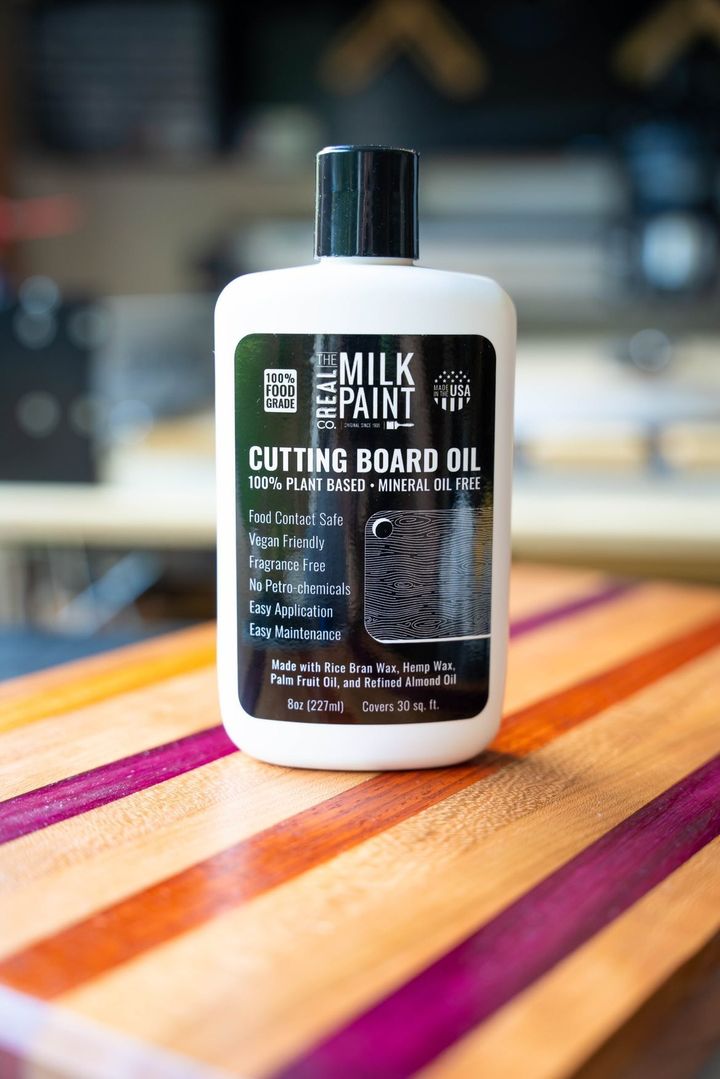 Cutting Board Oil by RMP Co Finishes - Natural Finish for Wood Cutting Boards