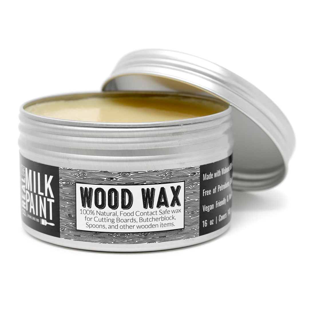Wood Wax by RMP Co Finishes - Food Safe Finishing Wax for Cutting Boards & Furniture