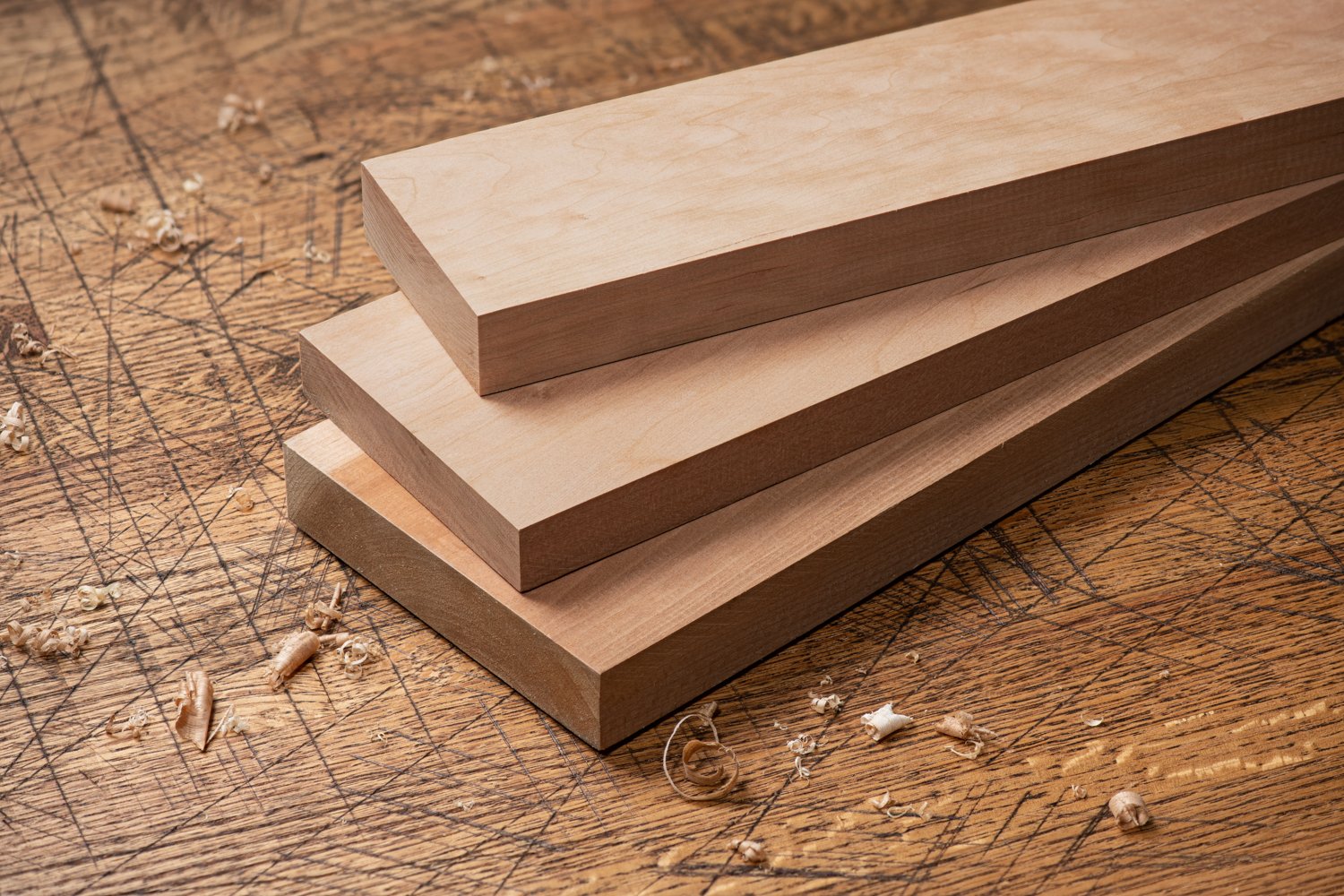 Walnut Wood Sheet Plank Thin 1/32 x 3 x 12 long Veneer Woodworking Kiln  Dried