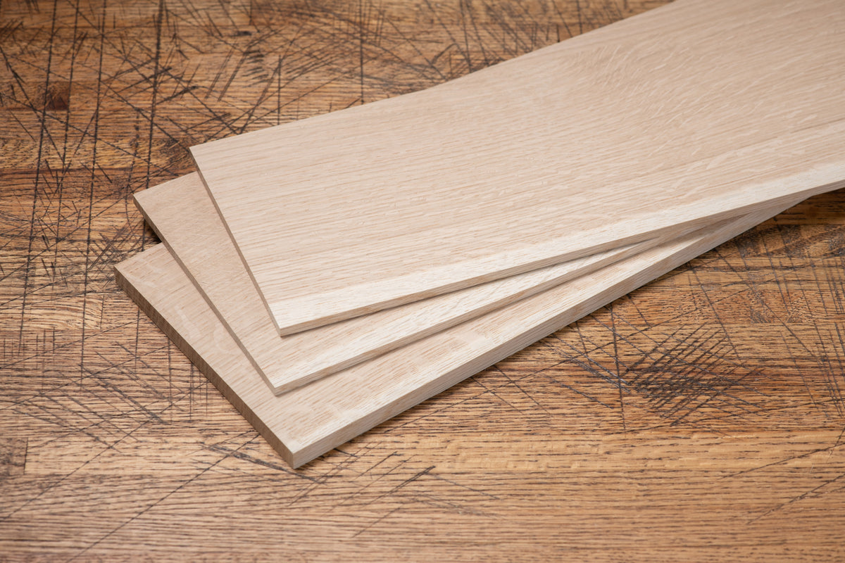 White Oak Thin Cutting Board Strips - Woodworkers Source