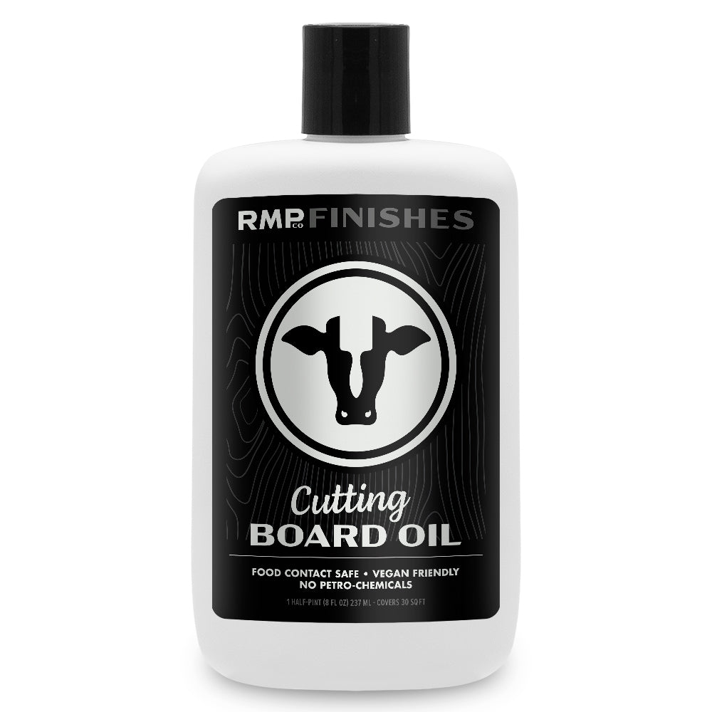 Cutting Board Oil by RMP Co Finishes - Natural Finish for Wood Cutting Boards