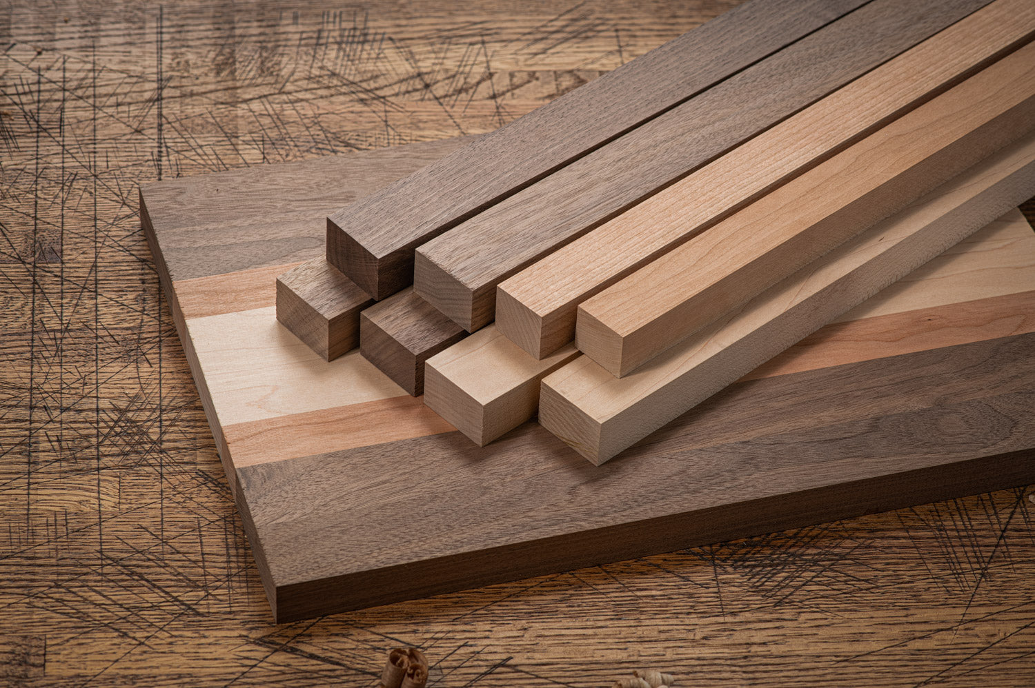 Walnut Cutting Board Kit - Zion - Medium