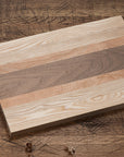 Walnut/Ash Wood DIY Cutting Board Kit - Kilimanjaro - Medium