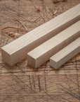 Dimensioned Lumber Squares - White Ash